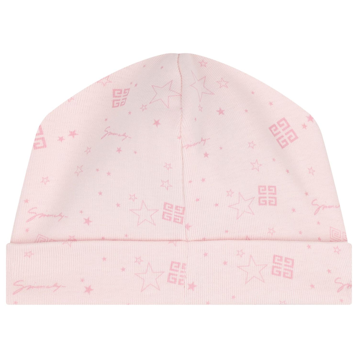 Baby Girls Pink Logo Blanket & Hat Set, 1, hi-res