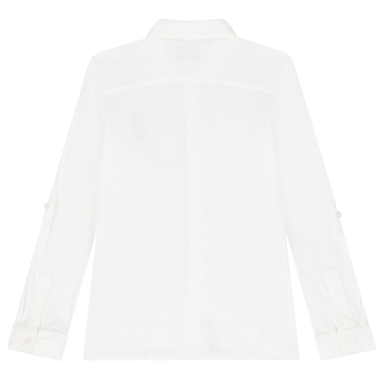 تشيرت بولو باللون أبيض بطبعة دب تيدي للأولاد, 1, hi-res