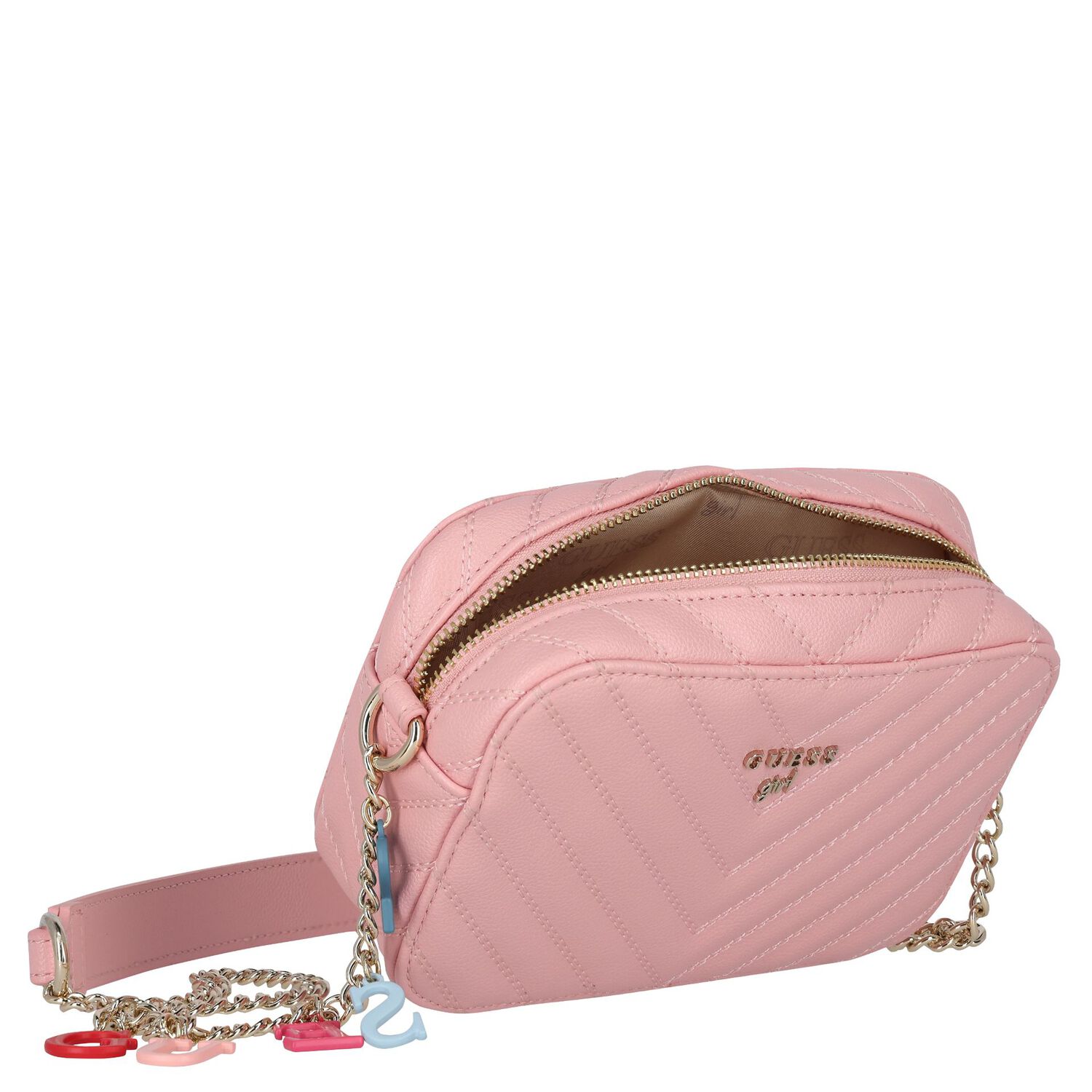 Girls Pink Logo Handbag, 1, hi-res image number null