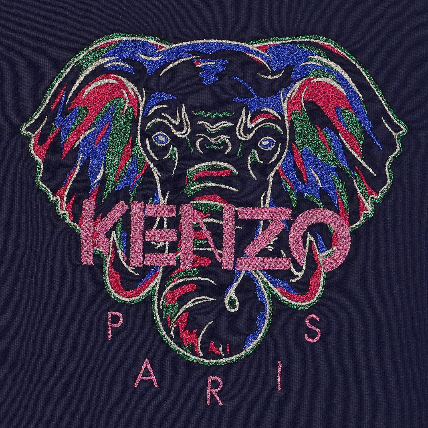 فستان بشعار الفيل باللون الكحلي, 1, hi-res