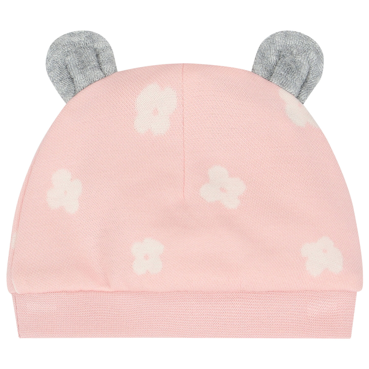 Girls Pink Babygrow & Hat Set, 1, hi-res