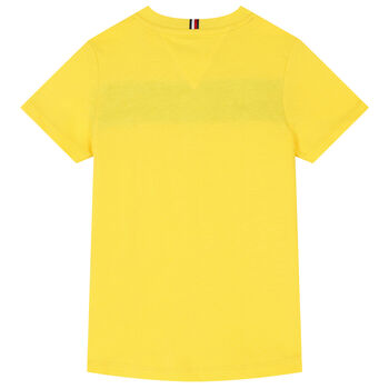 Boys Yellow Logo T-Shirt