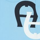 تيشيرت اولاد بالشعار باللون الازرق , 2, hi-res