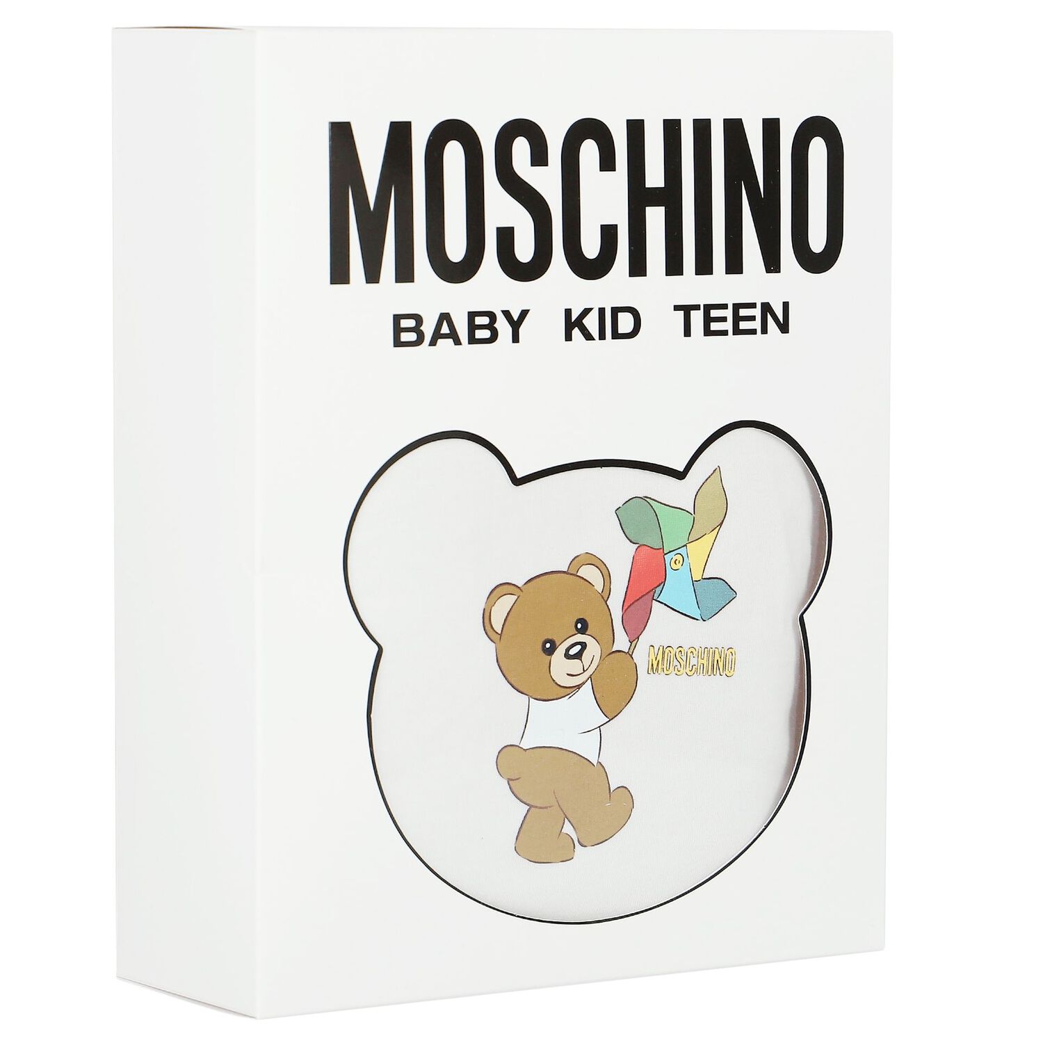 طقم هدية أفرول بشعار تيدى باللون العاجى, 1, hi-res