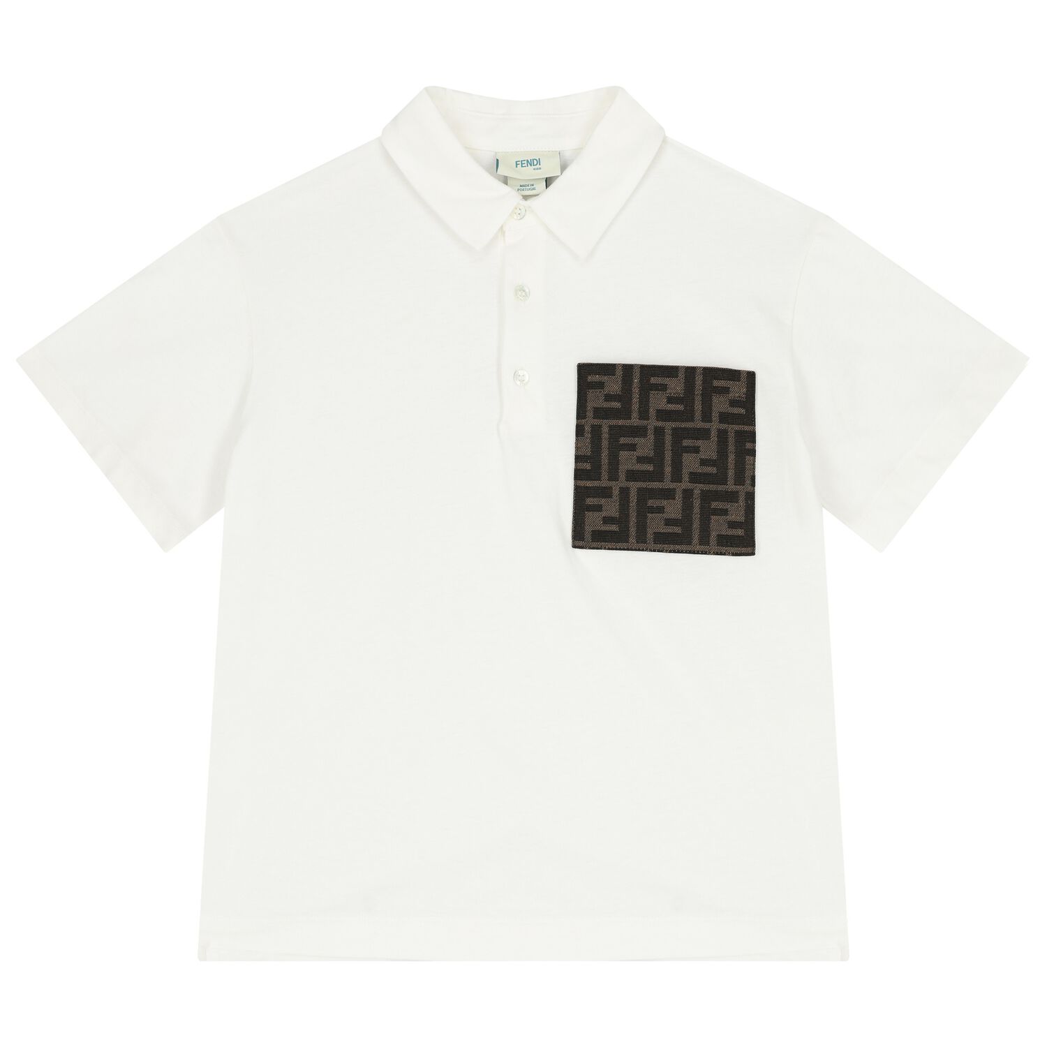 Boys Ivory Logo Polo Shirt, 1, hi-res image number null