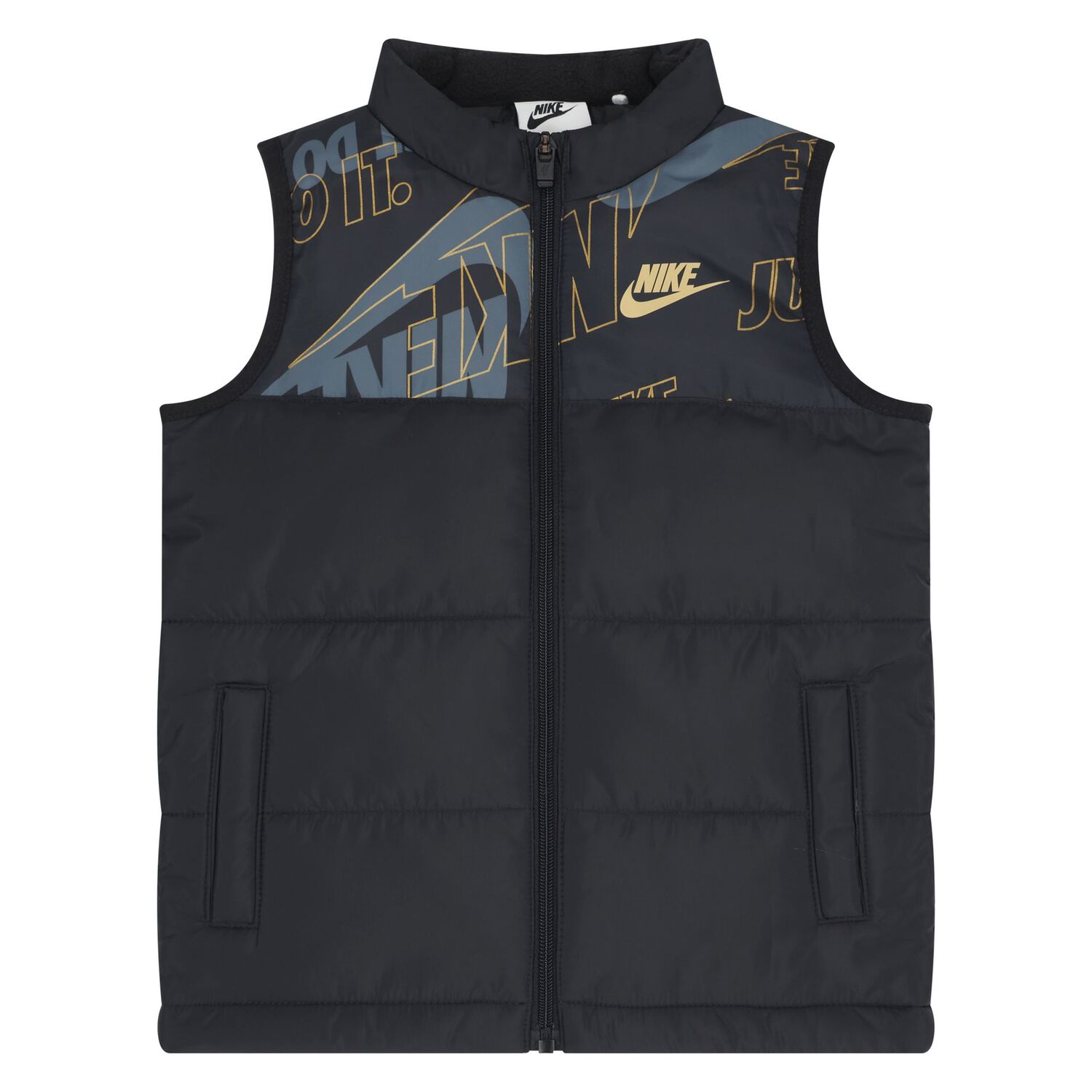 طقم رياضي 3 قطع باللون الأبيض والأسود للأولاد, 1, hi-res