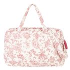 Ivory & Pink Toile De Jouy Baby Changing Bag, 3, hi-res