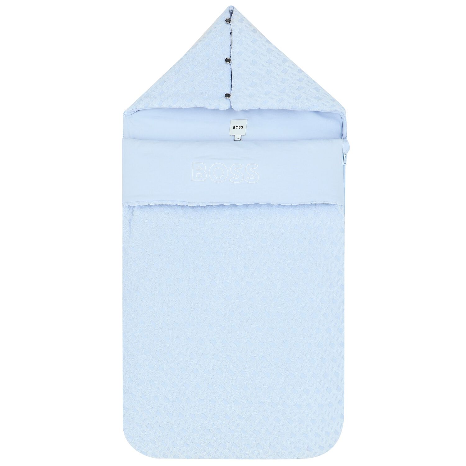 مدس أولاد بالشعار باللون الأزرق, 1, hi-res