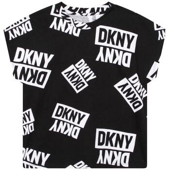 Girls Black Logo T-Shirt