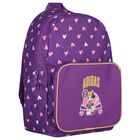 Girls Purple Disney Logo Backpack, 1, hi-res