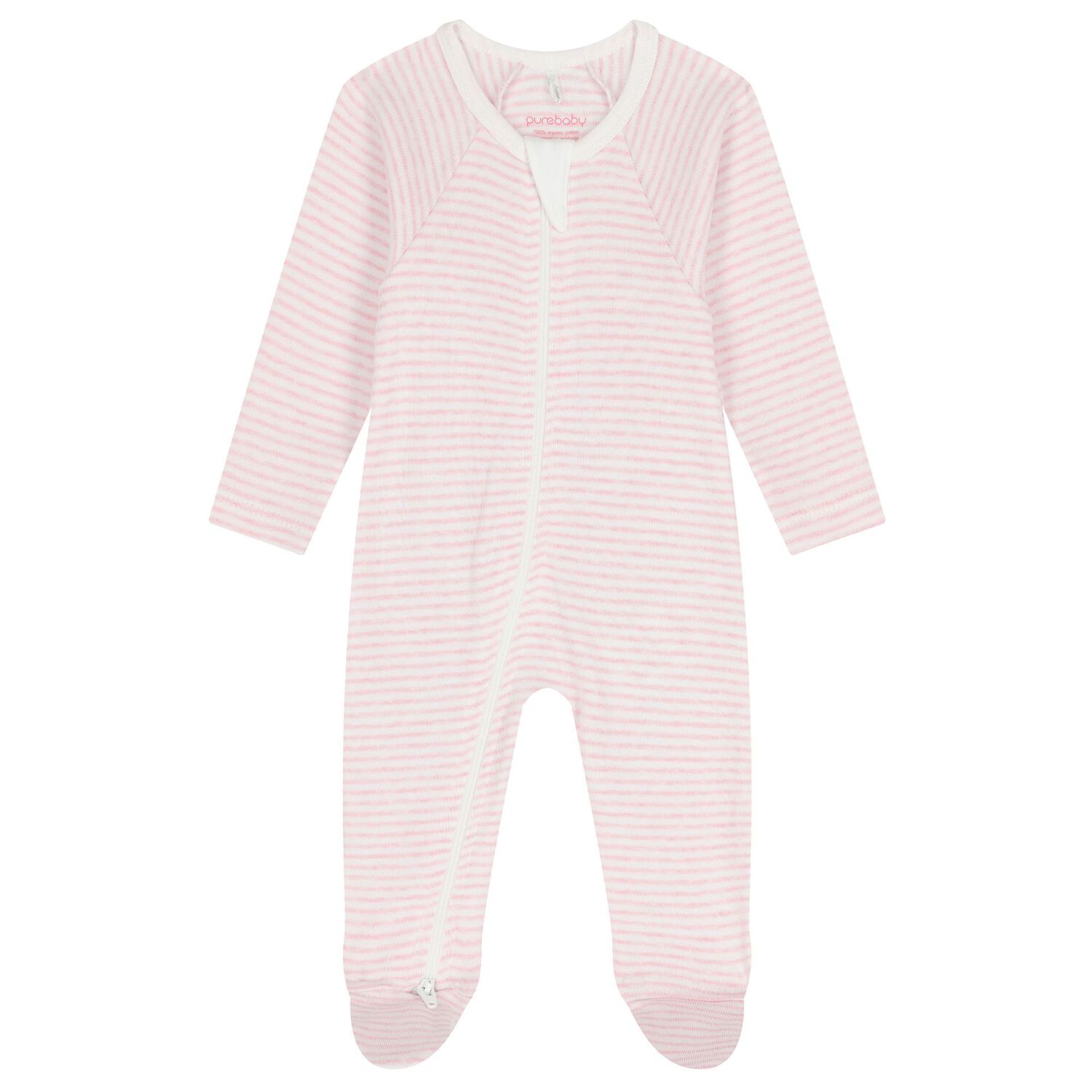 ملابس أطفال للبنات باللونين الأبيض والوردي (عبوة من 4 قطع), 2, hi-res image number null