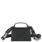 Girls Black Ikonik Karl Handbag, 1, hi-res