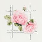 Girls Ivory & Pink Roses Skirt Set, 1, hi-res