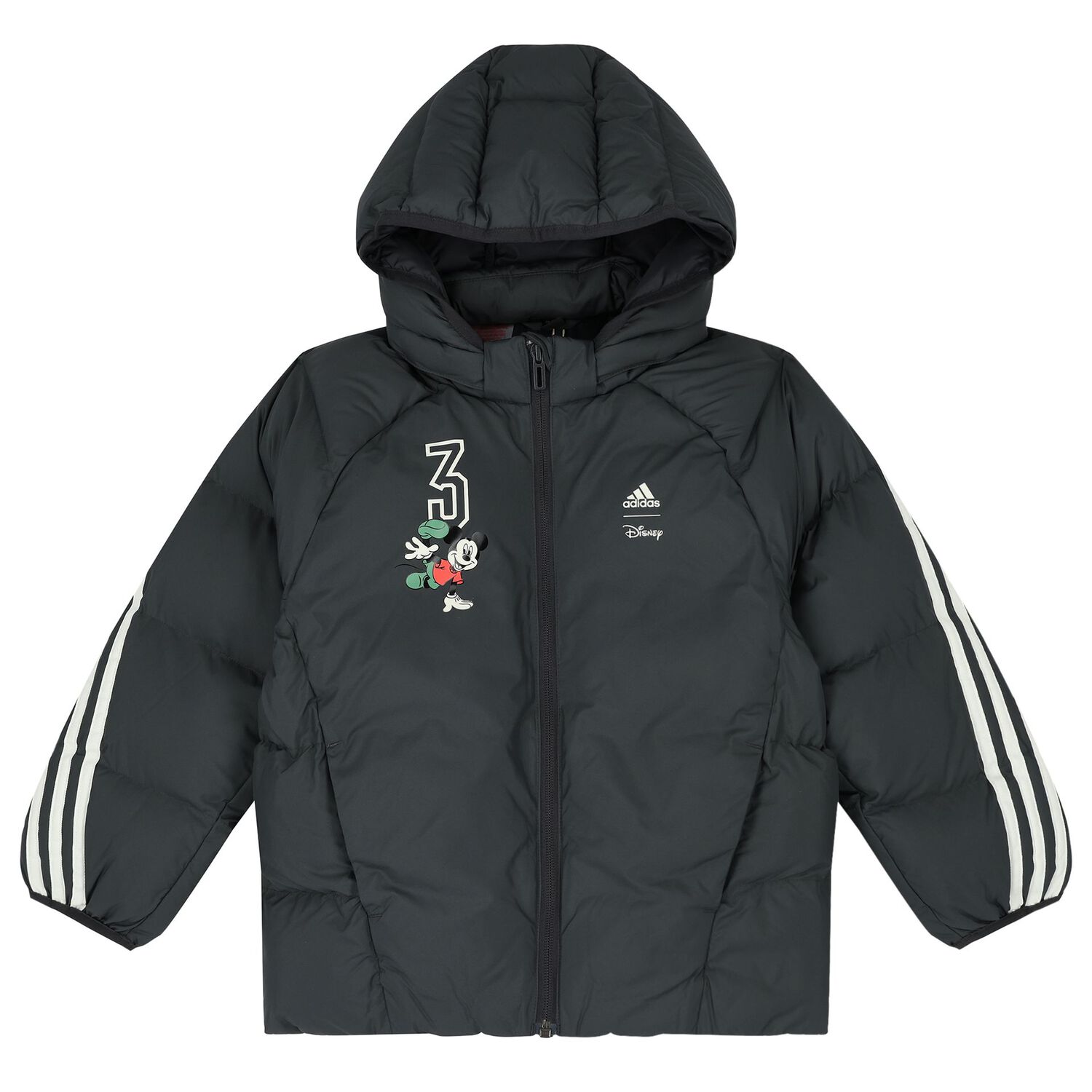 Grey Mickey Mouse Puffer Jacket, 1, hi-res image number null