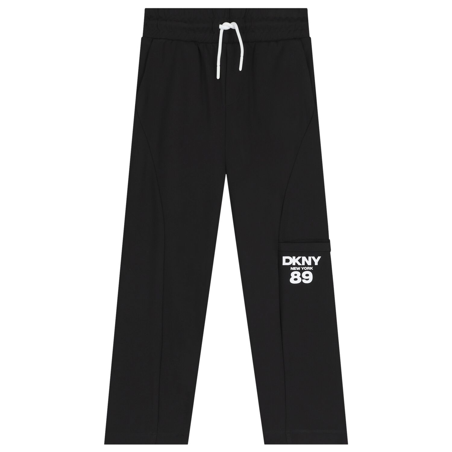 Black Logo Joggers , 1, hi-res