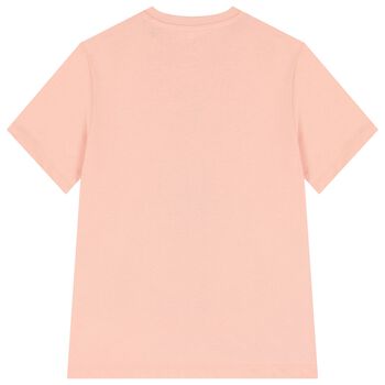 Girls Pink Logo T-Shirt