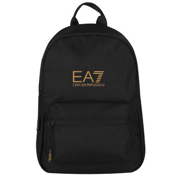 Black Logo Backpack