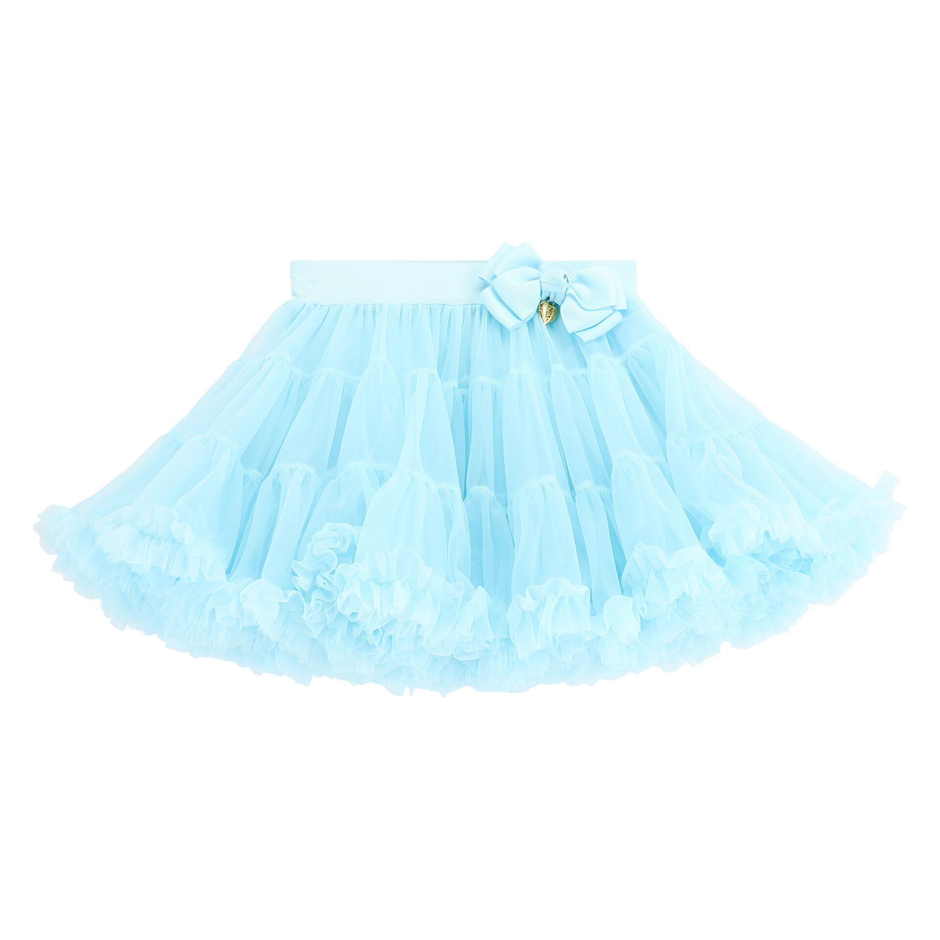 Long tulle skirt aqua green outlet