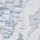 طقم افرول هديا أولاد بطبعة الخريطة باللون الأزرق و الرمادي , 3, hi-res