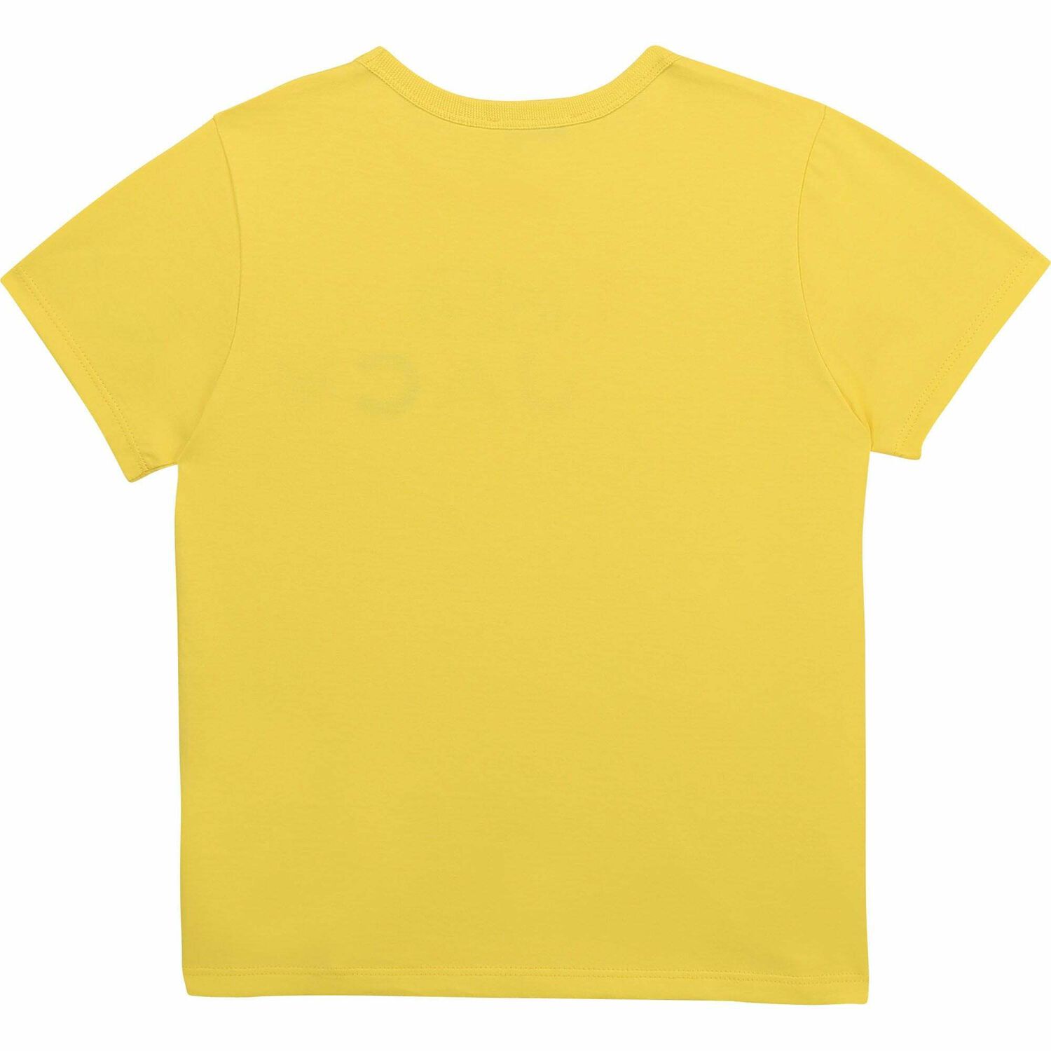 Girls Yellow Logo T-Shirt, 1, hi-res
