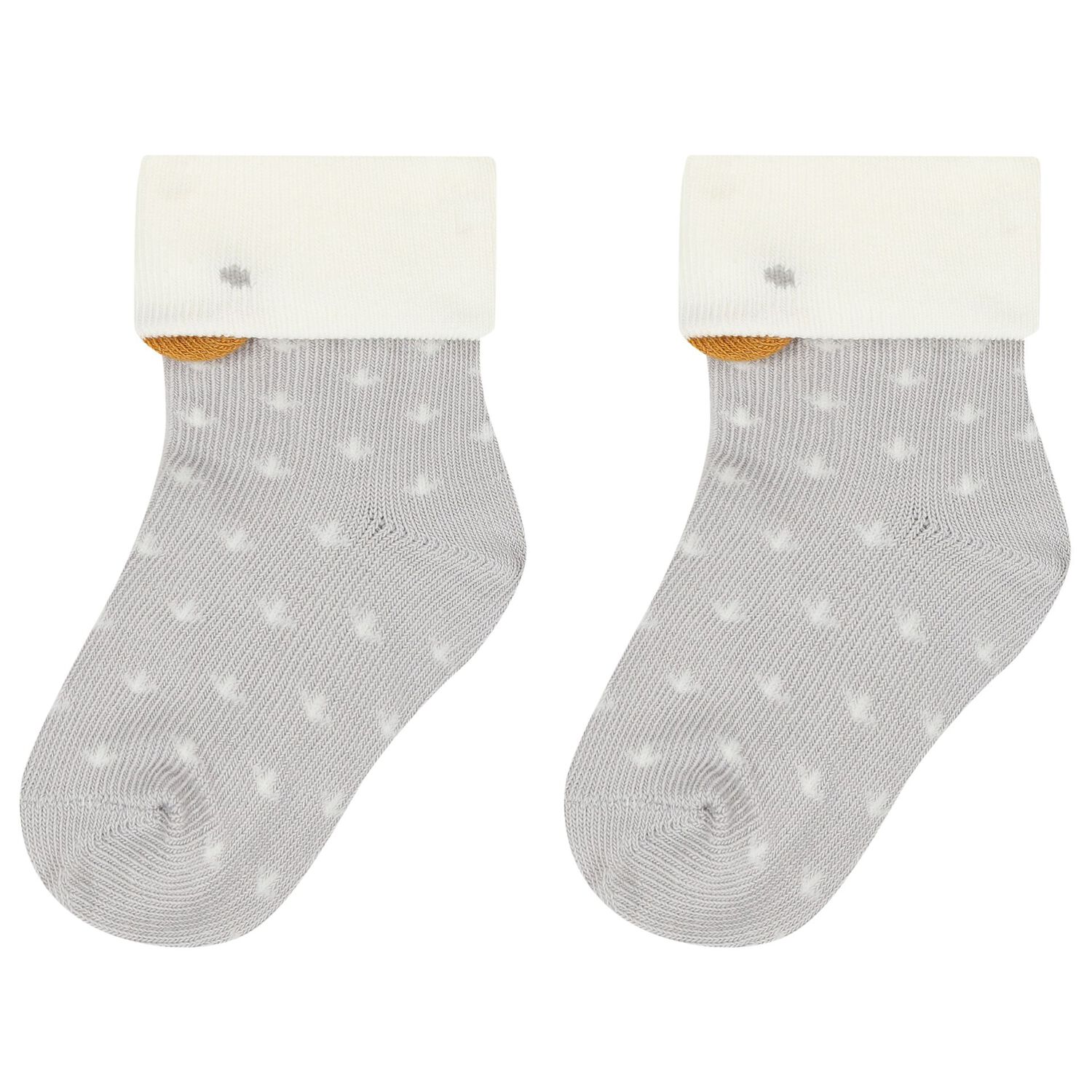 White Baby Romper, Bib & Socks Set, 1, hi-res