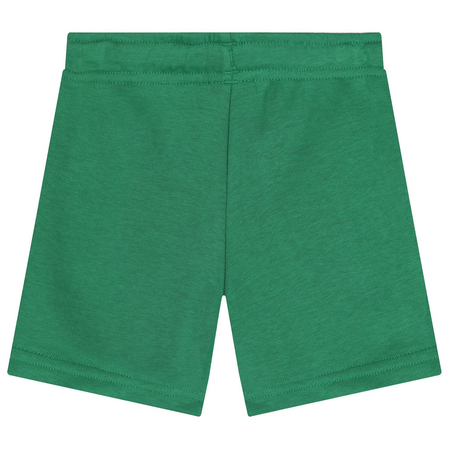 Boys Black & Green Logo Shorts Set, 1, hi-res
