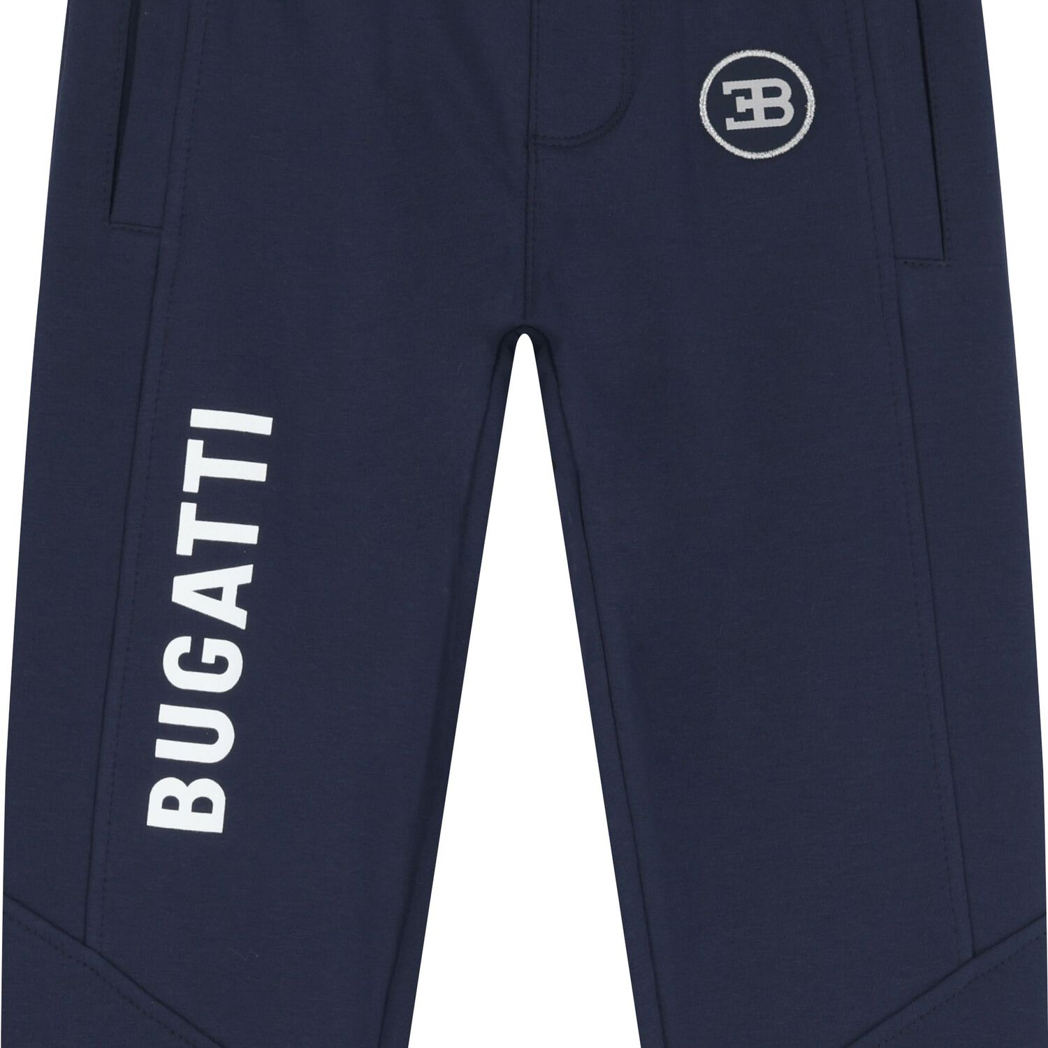 Boys Navy Blue Logo Joggers, 1, hi-res image number null