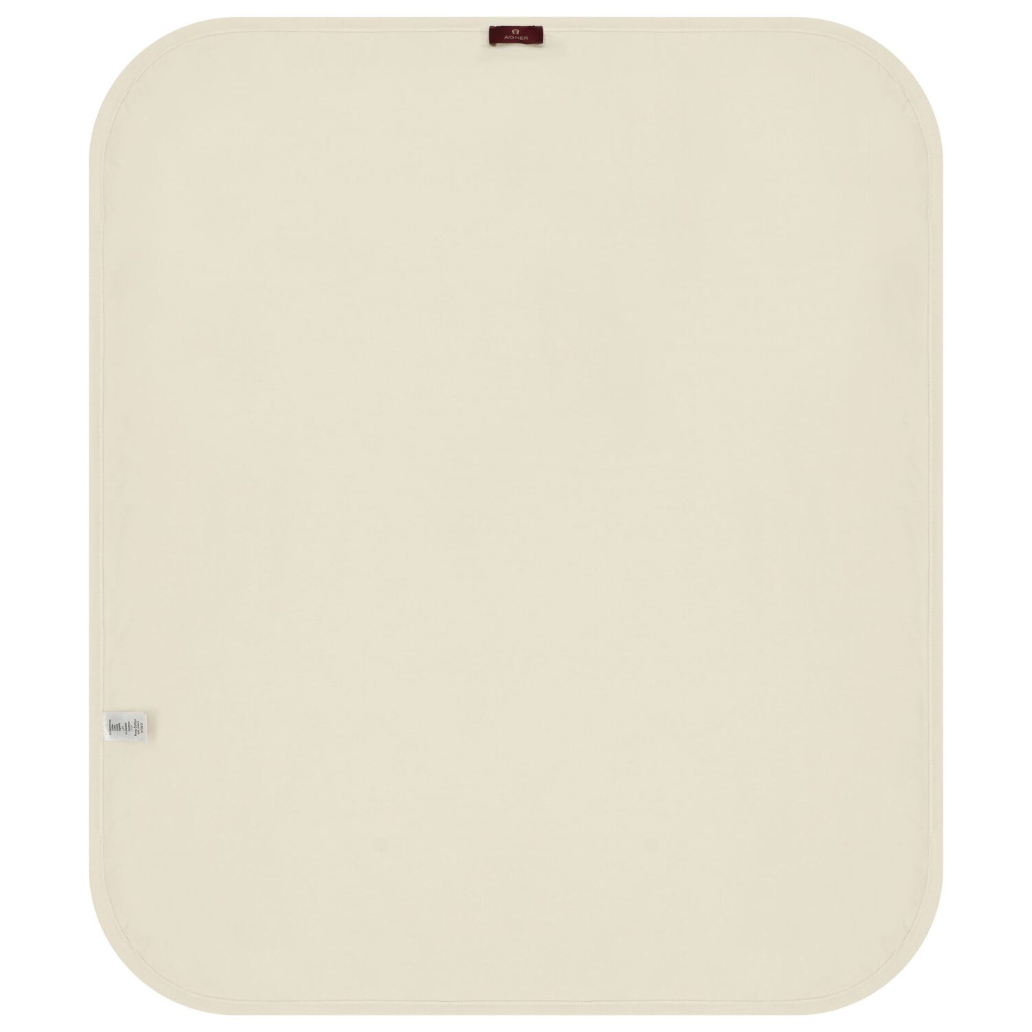 بطانية بشعار تيدي باللون الأبيض والبيج, 1, hi-res