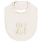 Ivory & Gold Babygrow, Hat & Bib Gift Set, 1, hi-res