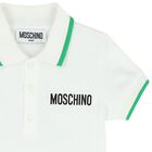 Younger Boys Teddy Bear Logo Polo Shirt, 1, hi-res