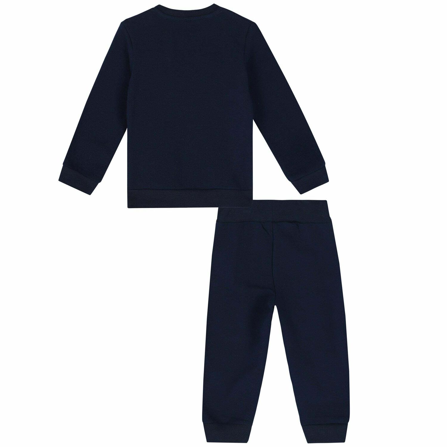 Younger Boys Navy Logo Tracksuit, 1, hi-res