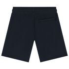 Boys Navy Blue Shorts, 1, hi-res