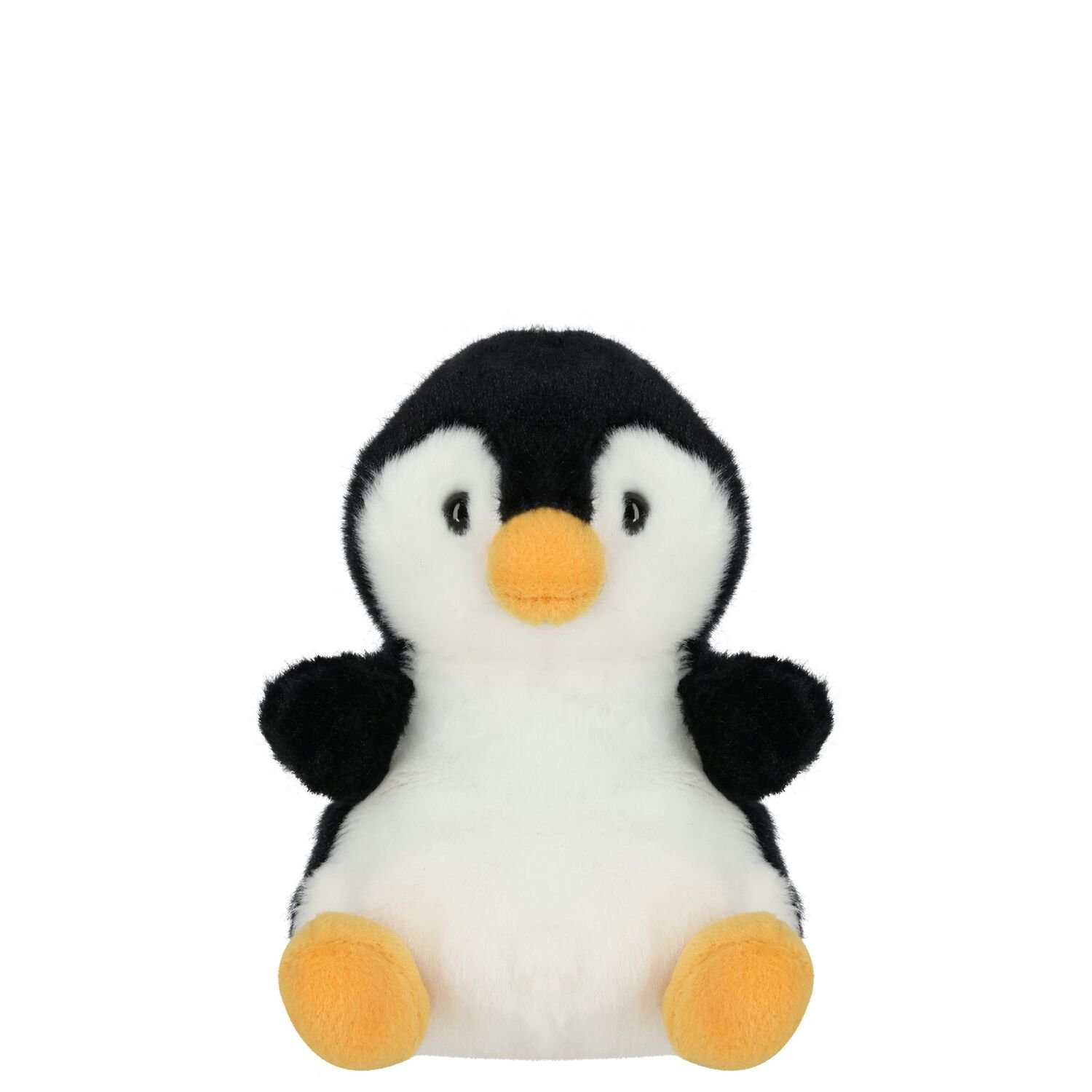 Black & White Chilly Penguin Baby Soft Toy ( 13CM ), 1, hi-res