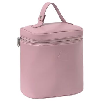 Pink Insulated Bottle Bag