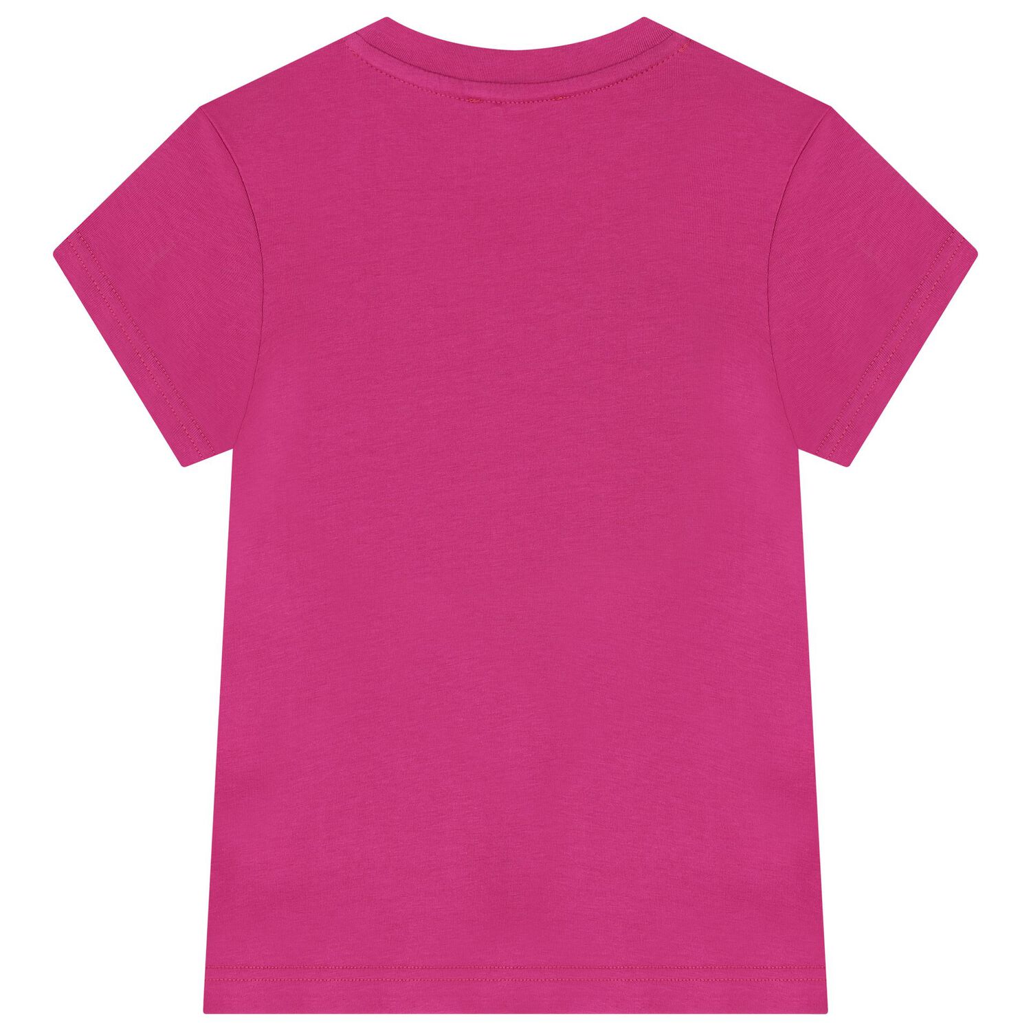 Girls Pink Logo T-Shirt, 3, hi-res