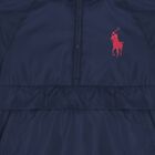 Boys Navy Blue Pony Logo Jacket, 1, hi-res