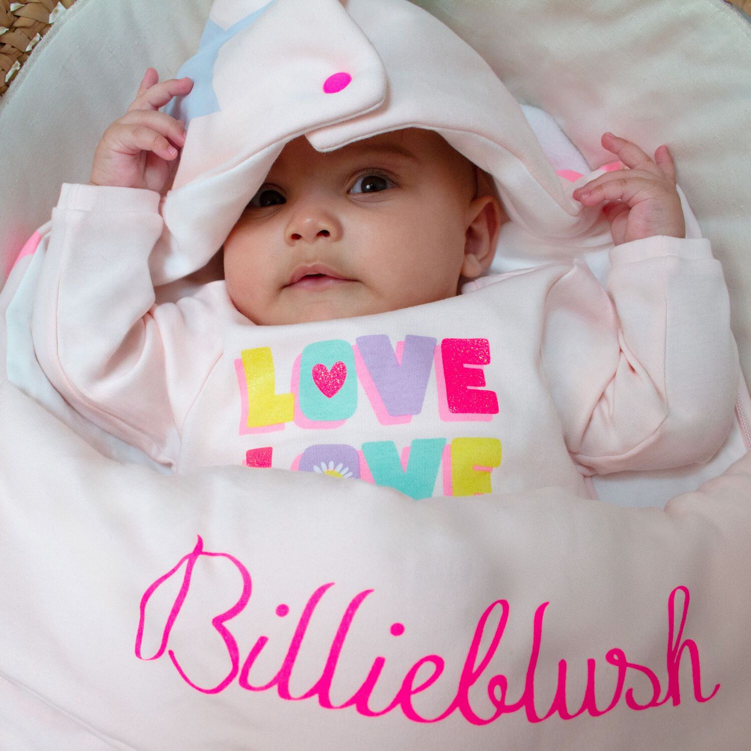 Baby Girls Pink Star Nest, 1, hi-res image number null