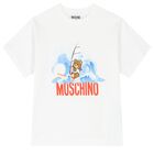 طقم شورت أولاد قطني بالشعار باللون الأبيض والأزرق , 2, hi-res