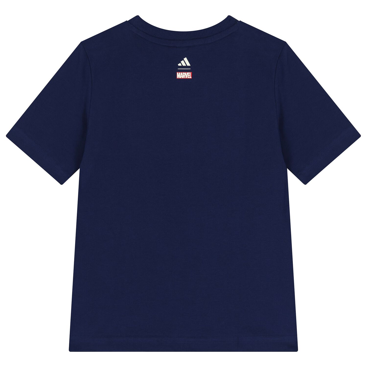 Boys Blue Logo Marvel T-Shirt, 1, hi-res