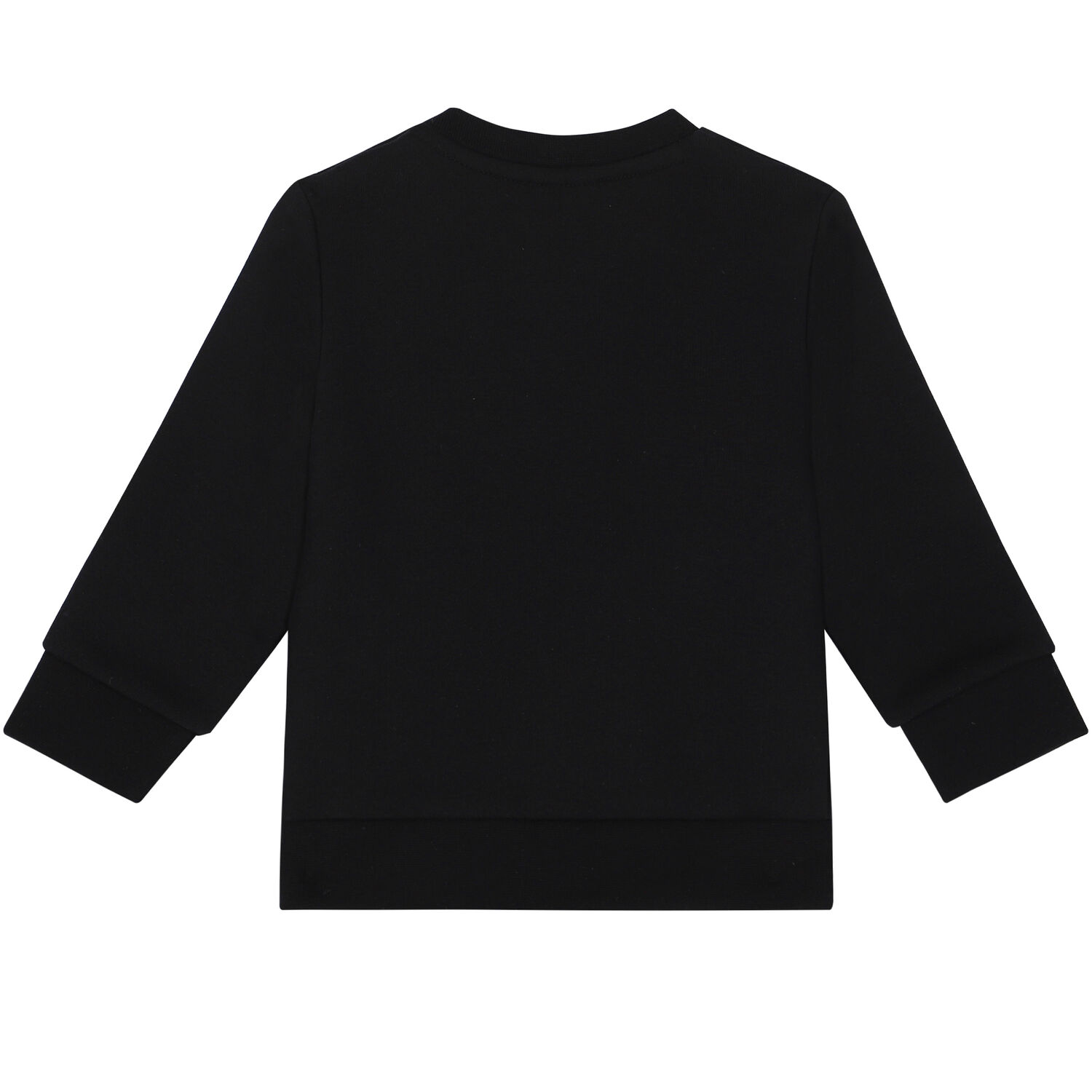 Younger Boys Black Logo Sweatshirt, 1, hi-res image number null