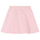 Girls Pink Logo Skirt, 1, hi-res