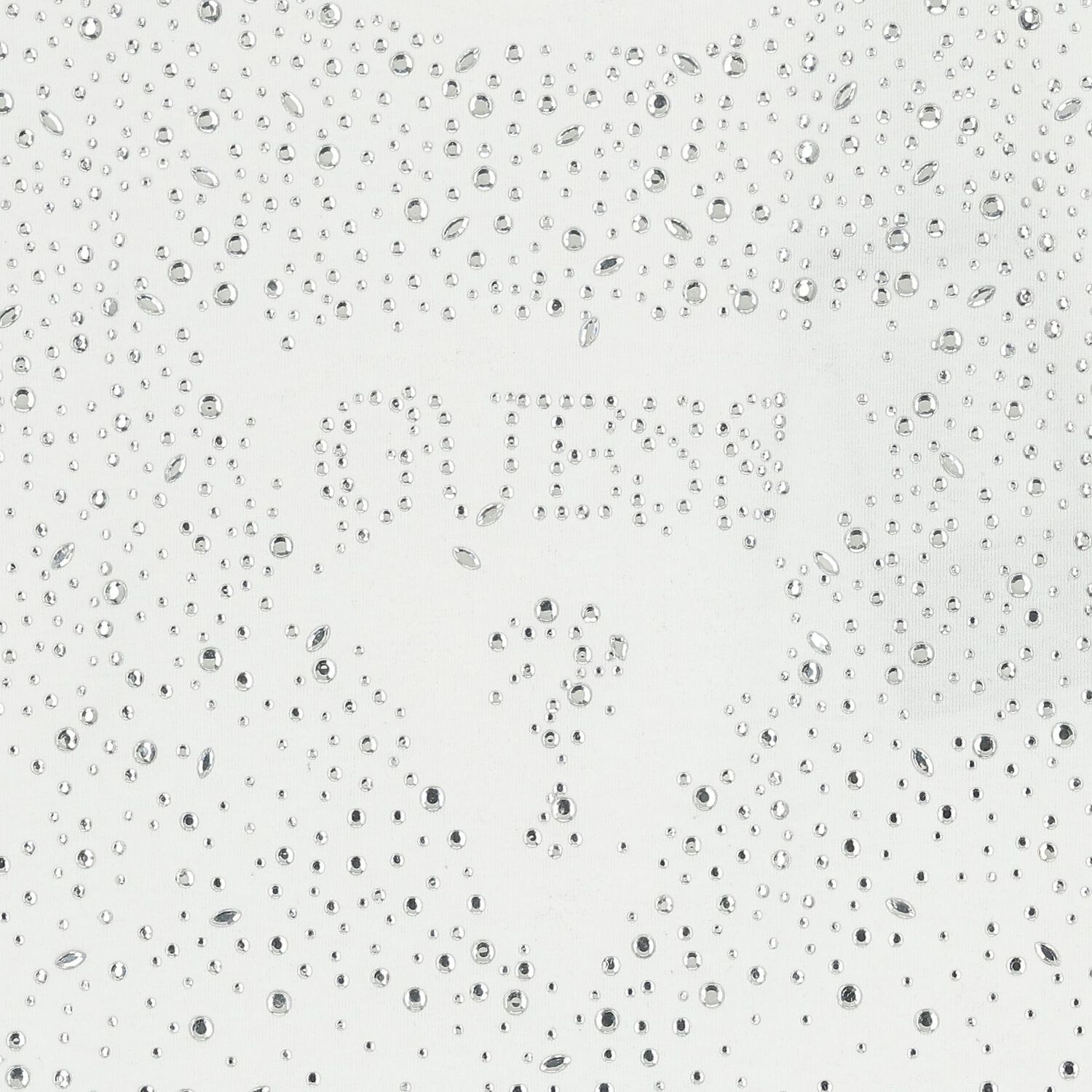 تيشيرت بنات بالشعار مزين باللون الابيض , 1, hi-res