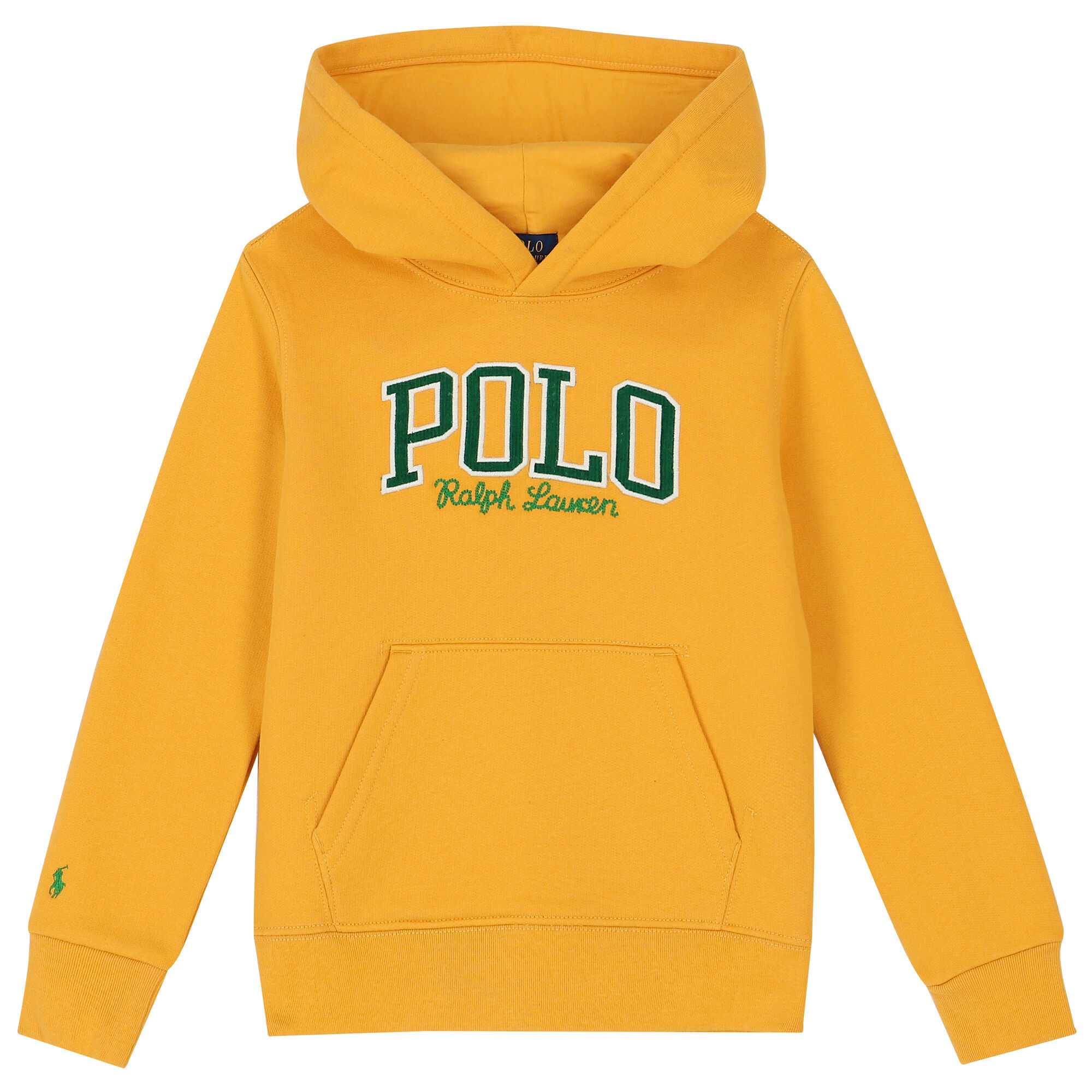 Yellow polo hoodie online