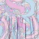 Girls Pink & Blue Orchidee Dress, 1, hi-res