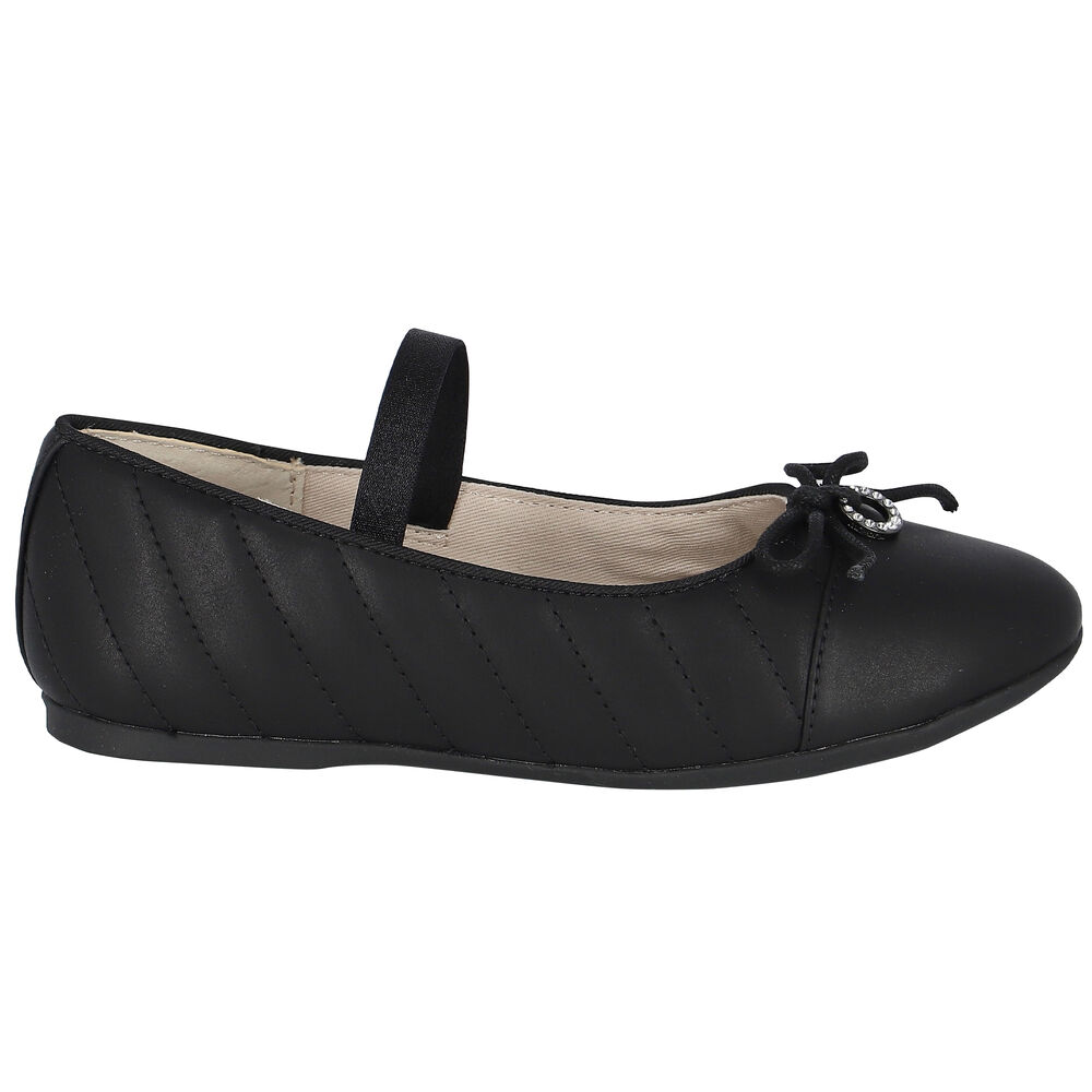 Mayoral Girls Black Ballerina Shoes Junior Couture UAE