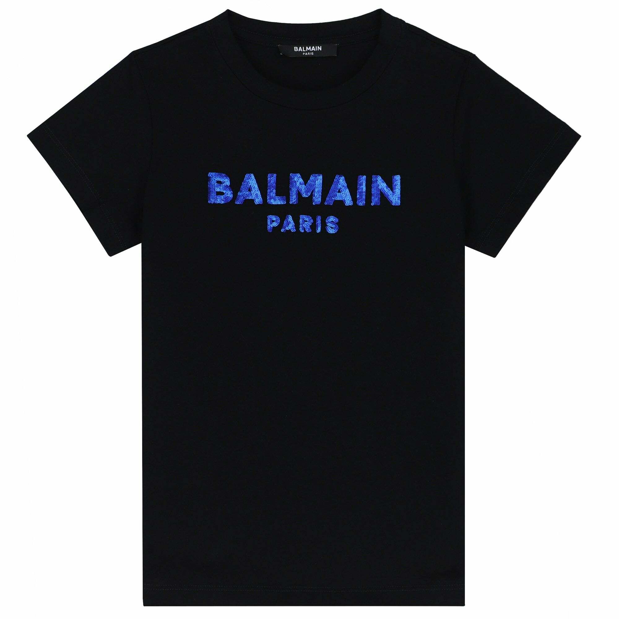 Black balmain new arrivals t shirt