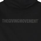 Black Logo Hooded Zip Up Top, 3, hi-res