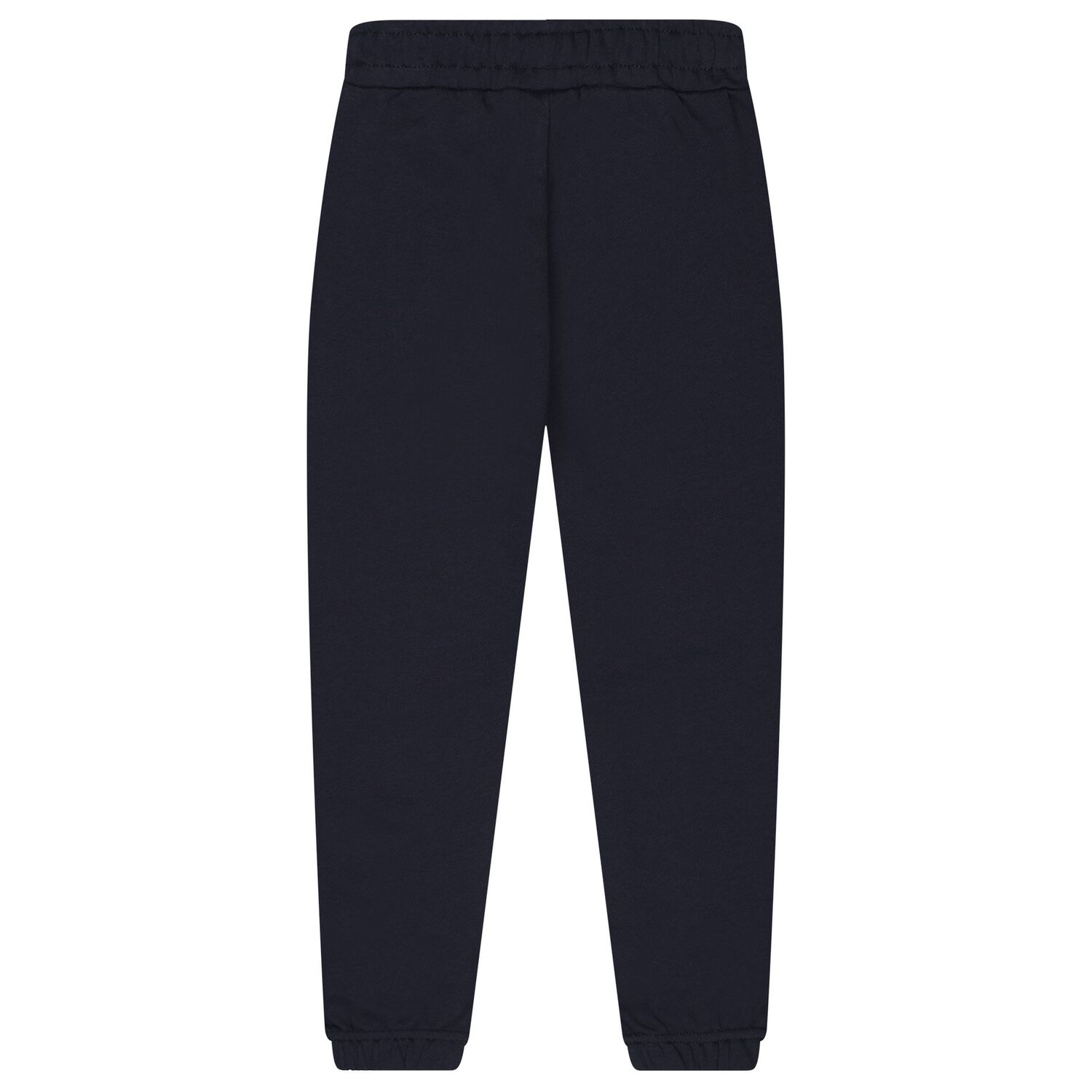 Boys Navy Blue Tiger Logo Joggers, 1, hi-res
