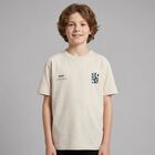 Boys Beige Logo T-Shirt, 2, hi-res