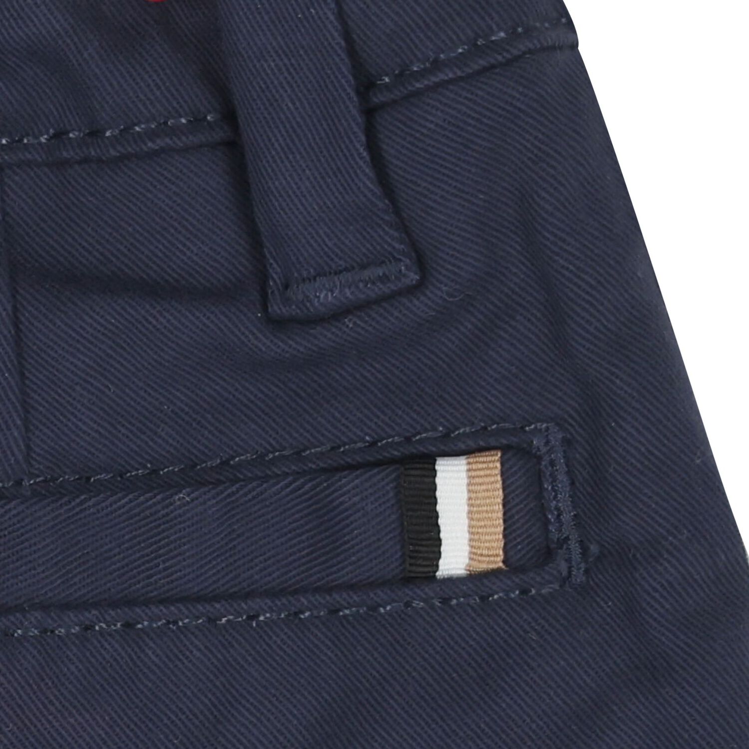 Younger Boys Navy Blue Shorts, 2, hi-res